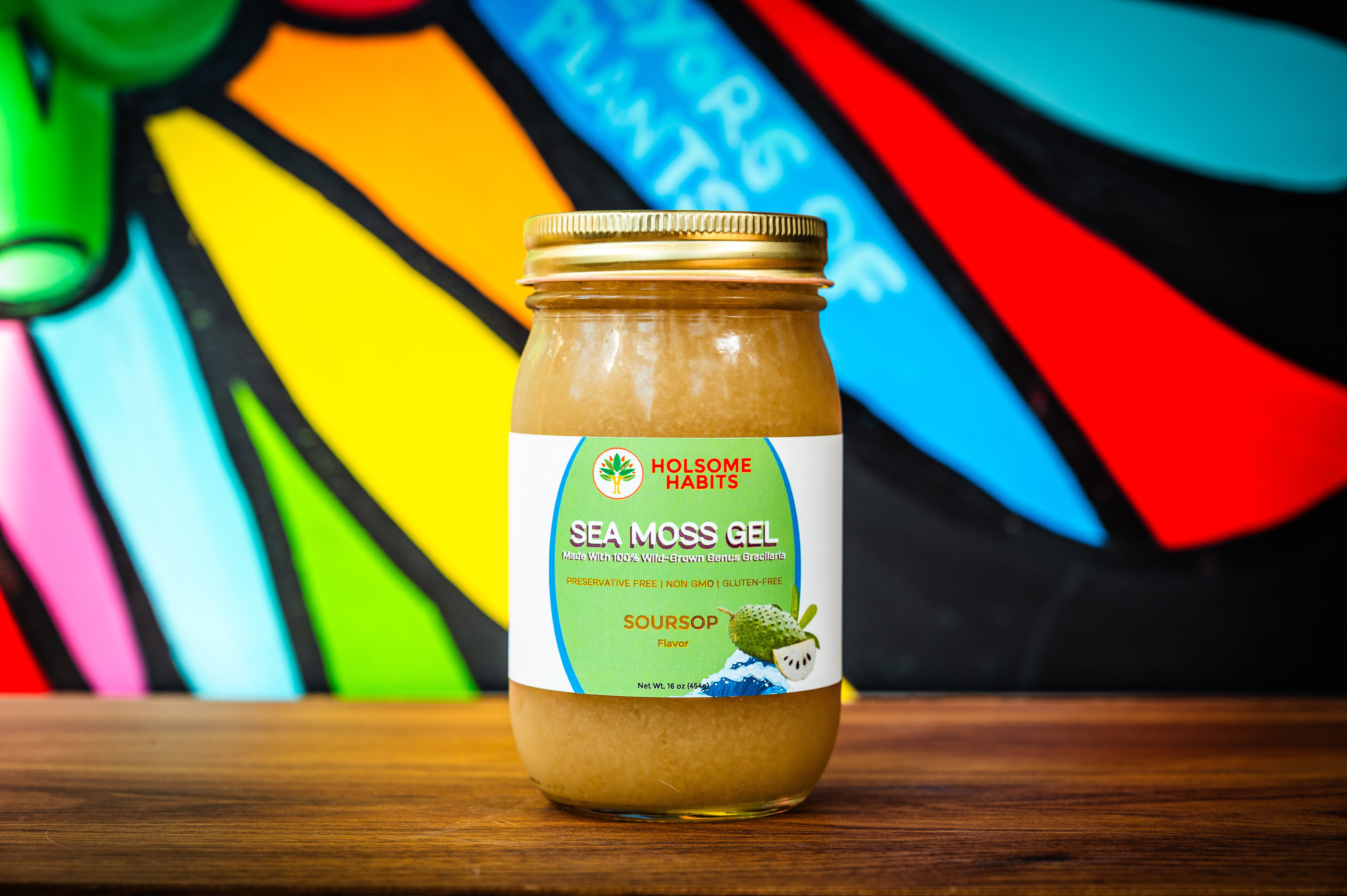 Soursop Infused Sea Moss Gel | Green Box Kitchen